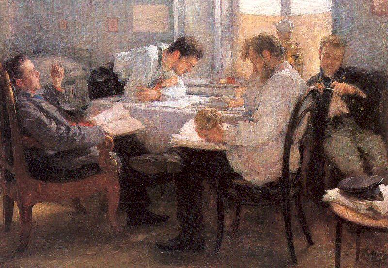 Pasternak, Leonid The Night Before the Examination